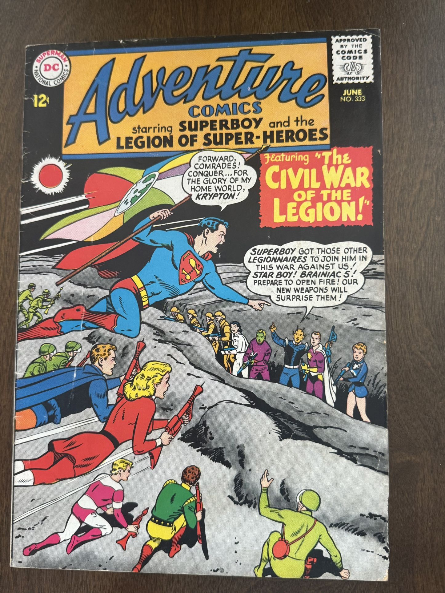Adventure # 333 VG/FN