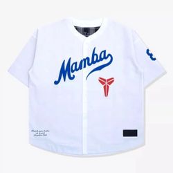 Nike Dodgers Game Royal Kobe Bryant Mamba Baseball Jersey UNDEFEATED       LARGE