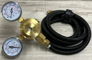 Argon Flowgauge Regulator With Hose (PO1024499)