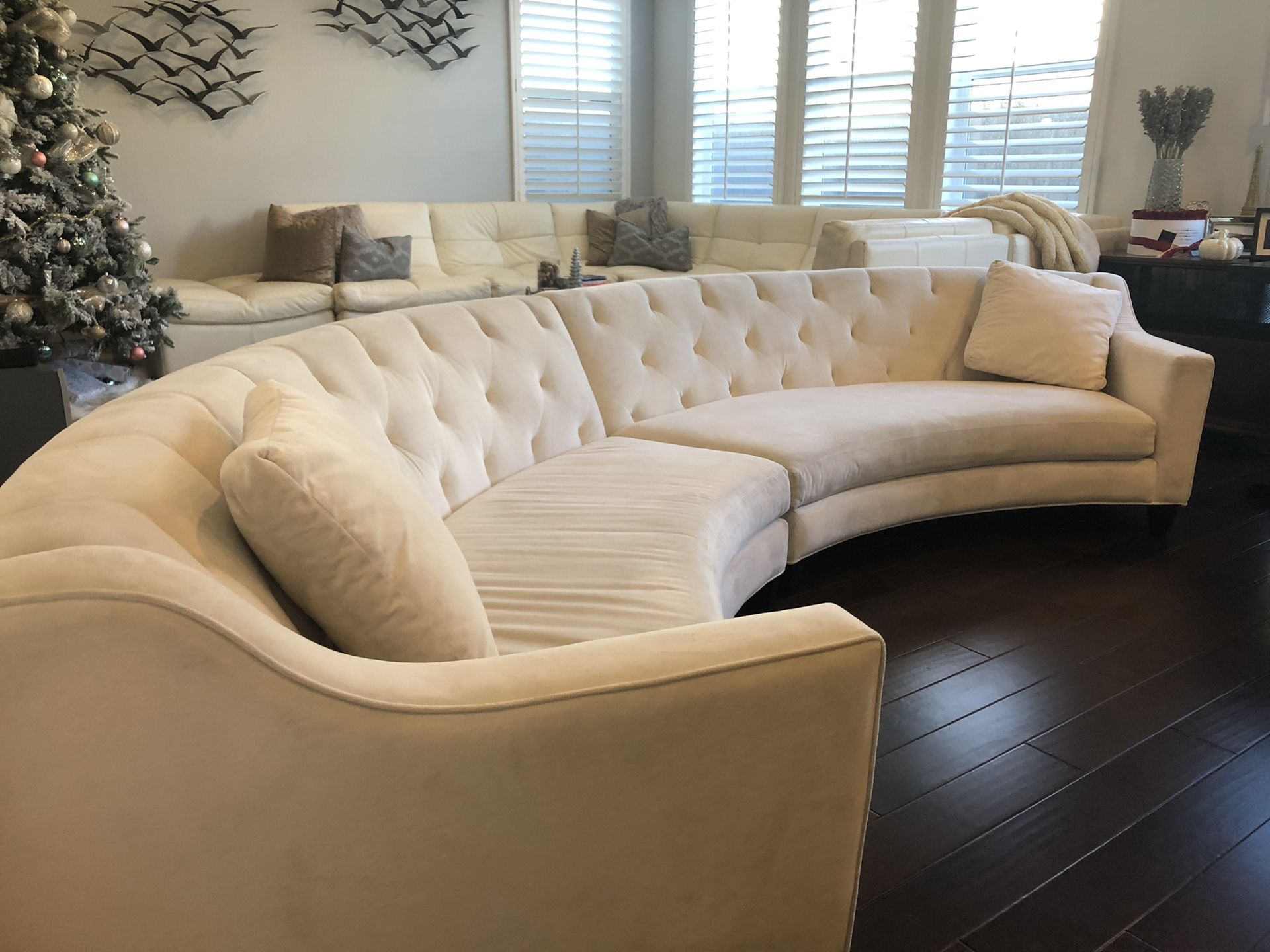 Z Gallerie Circa Couch in Bella Bone