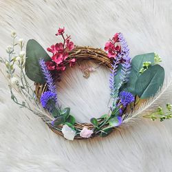 Handcrafted Crystal Wreath
