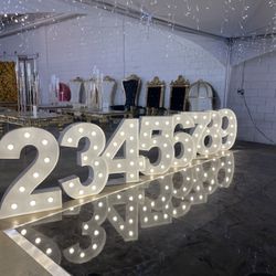 MARQUEE NUMBERS 
