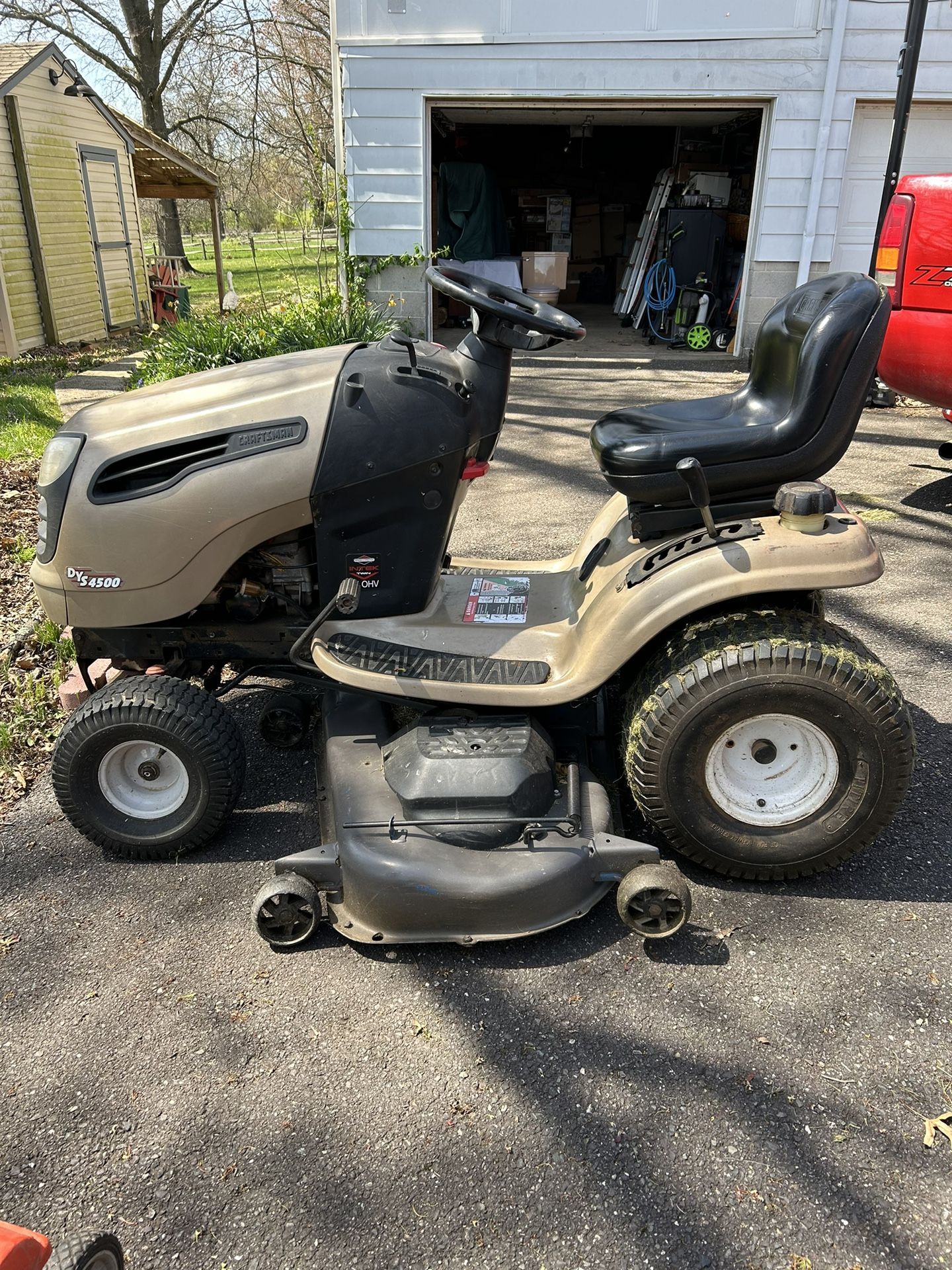 54” Riding mower