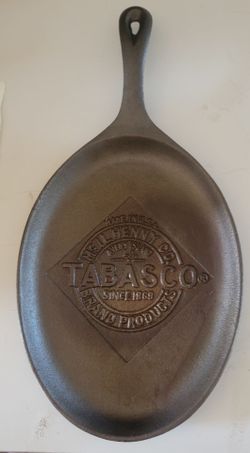 Tabasco fajitas iron skillet