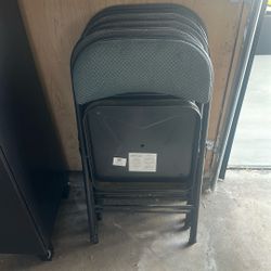 Black Folding Chairs