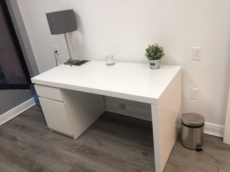 White desk