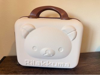 Rilakkuma Hard Shell Cosmetic / Storage Case with Combination Lock