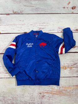New Buffalo Bills NFL Football Boys Girls Bomber Varsity Winter Jacket 14/16