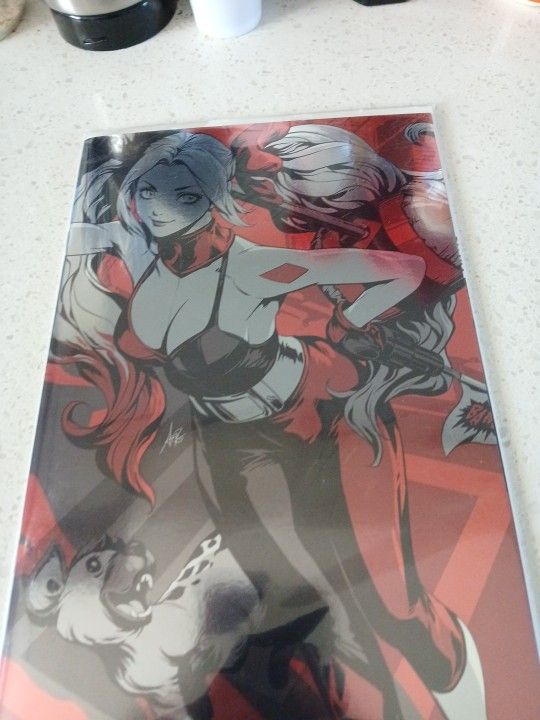 Harley Quinn Black,White And Redder #1