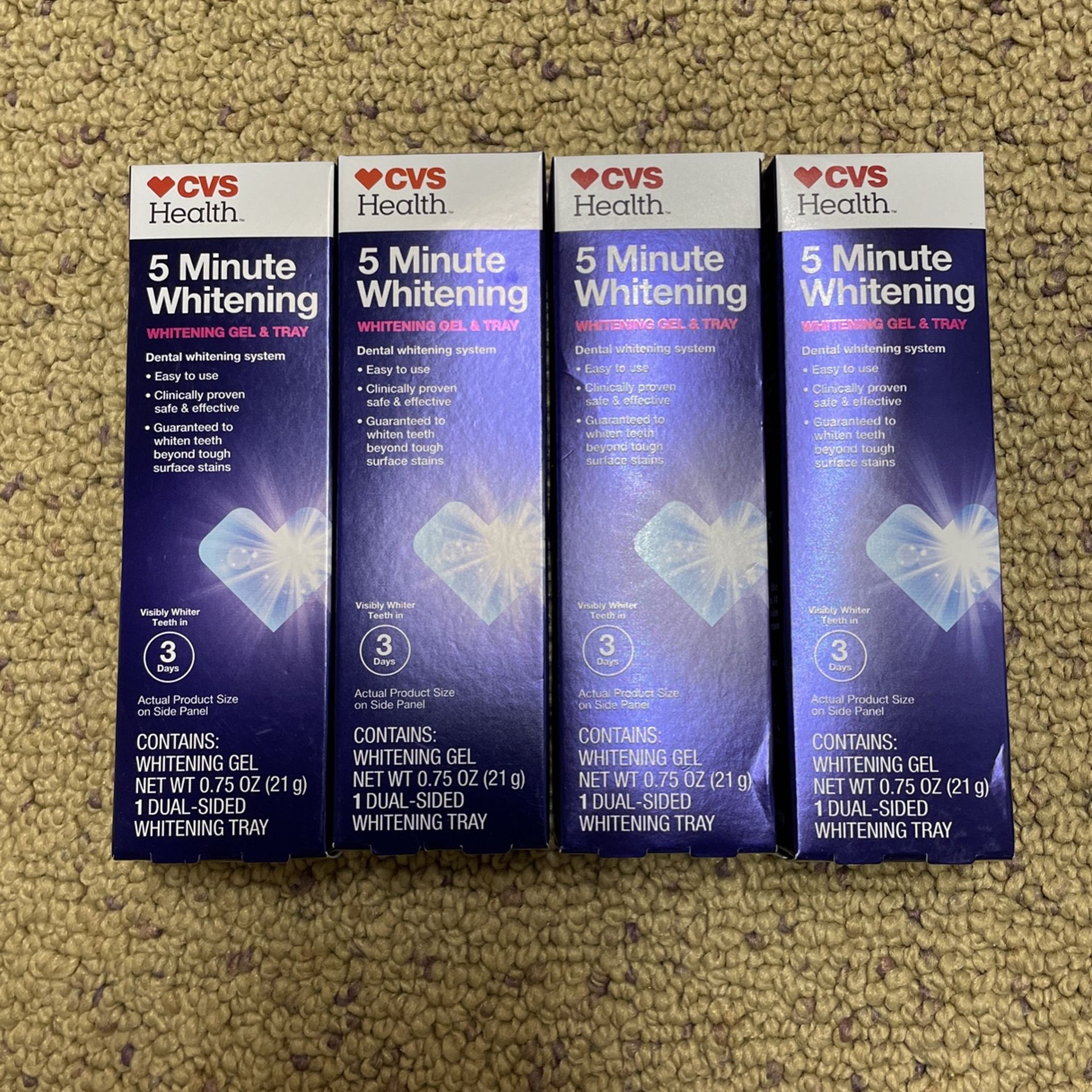 Cvs Brand 5 Min Whitening Kit $5 Each