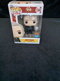 Funko Pop DC Comics The Flash Movie - Batman Michael Keaton Unmasked # 1344 PX