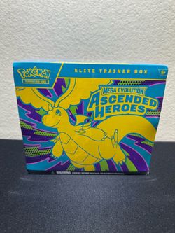 Pokemon Ascended Heroes Elite Trainer Box ETB
