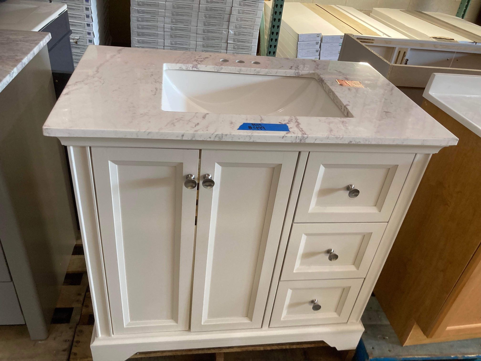 36in Bathroom Vanity With Top