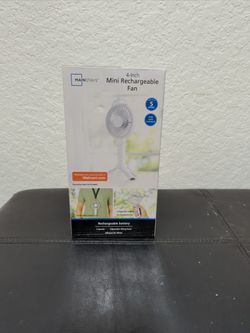 4 Inch Mini Rechargeable Fan