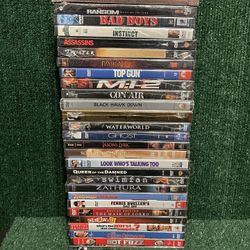 DVD Bundle Action,comedy,drama,suspense. Lot Of 30 Brand New Factory Sealed 