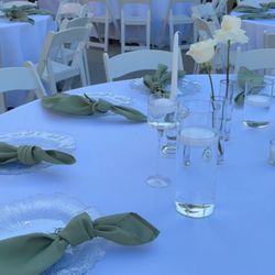 Clear Acrylic Charger Plates