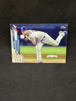 Clayton Kershaw Topps Active Leaders Baseball Card