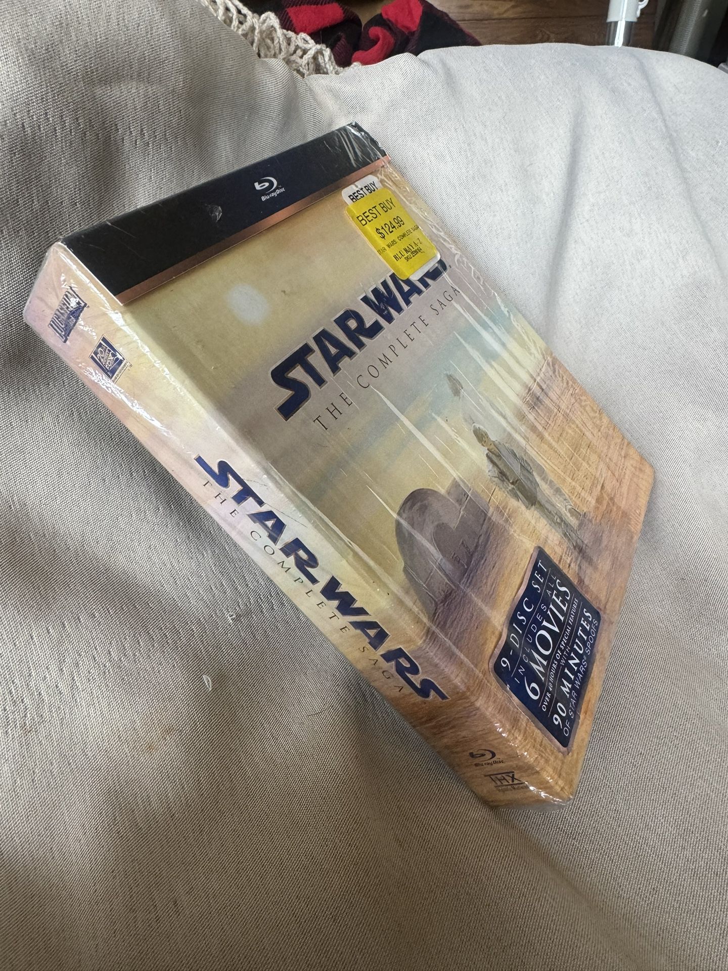 Star Wars Blue Ray Boxed Disc Set.