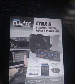 Type S Elevate Series Lynx 6, a 6-switch control panel and power hub
