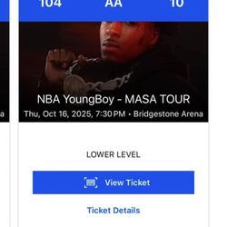 2 Nba youngboy Tickets 