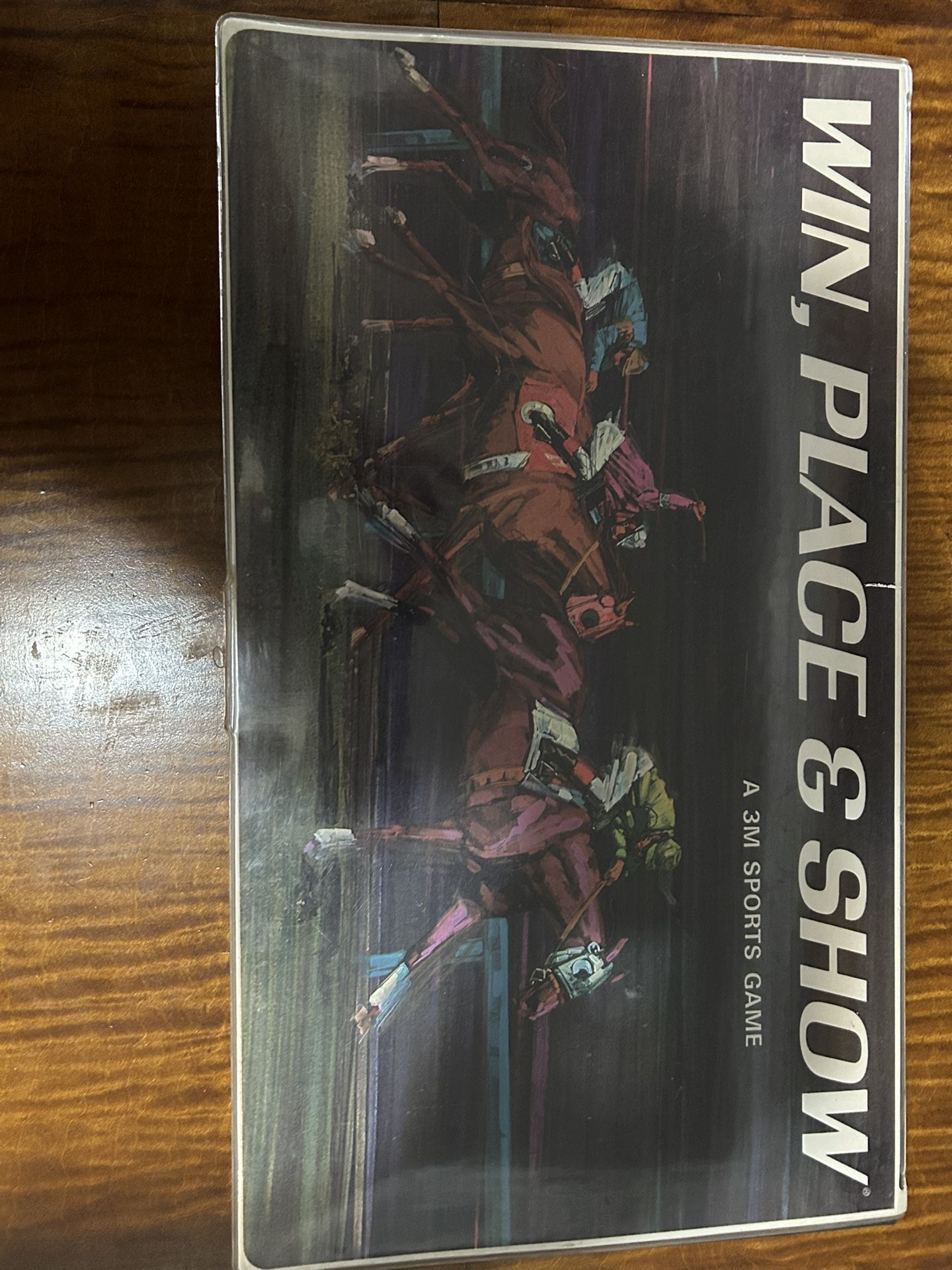 Vintage “Win, Place & Show” Horse Racing Board Game – 3M Sports Series (1966)