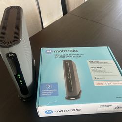 Motorola Ac1600 Modem router 