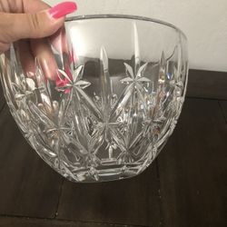 Marquis by Waterford Crystal Sparkle Design Serving Bowl 9"