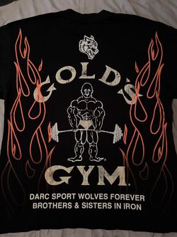 Darc Sport Golds Gym collab tee medium