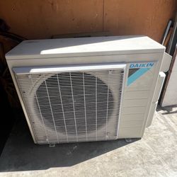 Daikin used 36k btu with 2 header  heat pump