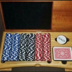 Poker Set-Custom Wooden Box
