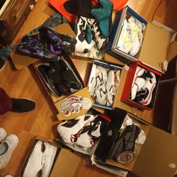 Jordan, Nikes, And Reebok