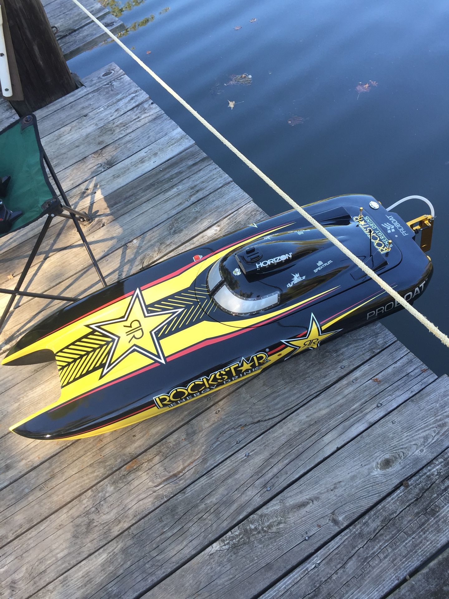 Rc boat proboat rockstar 48