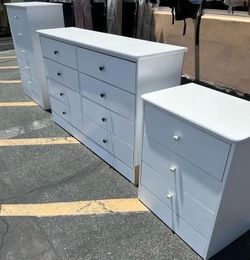 White 3 piece set ((