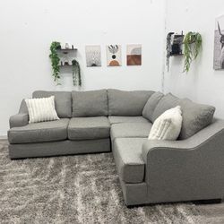 Gray Sectional Couch - Free Delivery 