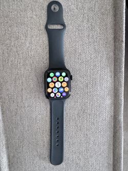 Apple Watch Series 7 45 MM Black Strap