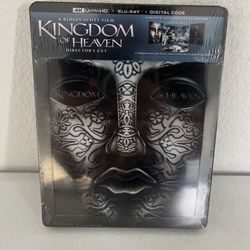 Kingdom of Heaven 4K Ultra HD Blu-ray Steelbook Limited Edition Director Cut New/Sealed
