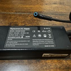 90W Replacement AC Adapter for Dell Laptops - 19.5V 4.62A (4.5mm Blue Tip) Ensure your laptop stays powered and ready for work with this high-quality 