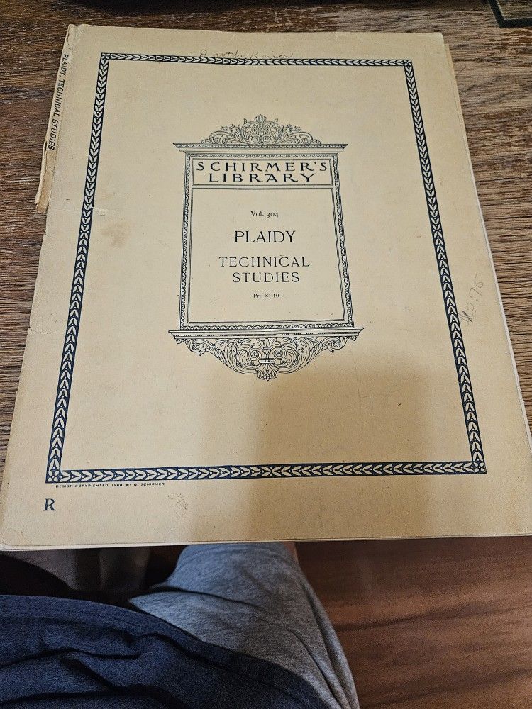 Plaidy Technical Studies Vol.304 Louis Plaidy Sheet Music