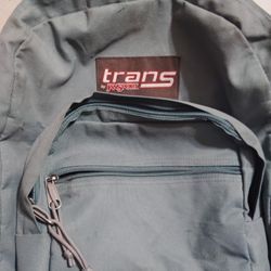 Greenish Trans By Jansport Backpack 