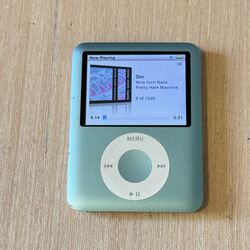 iPod Nano 3rd Gen 8GB Green Model: A1236 Tested Good w/1329-Songs Read Info