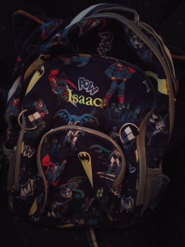 Batman Superman Bookbag 