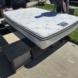 Full Bed Frame And Mattress Free