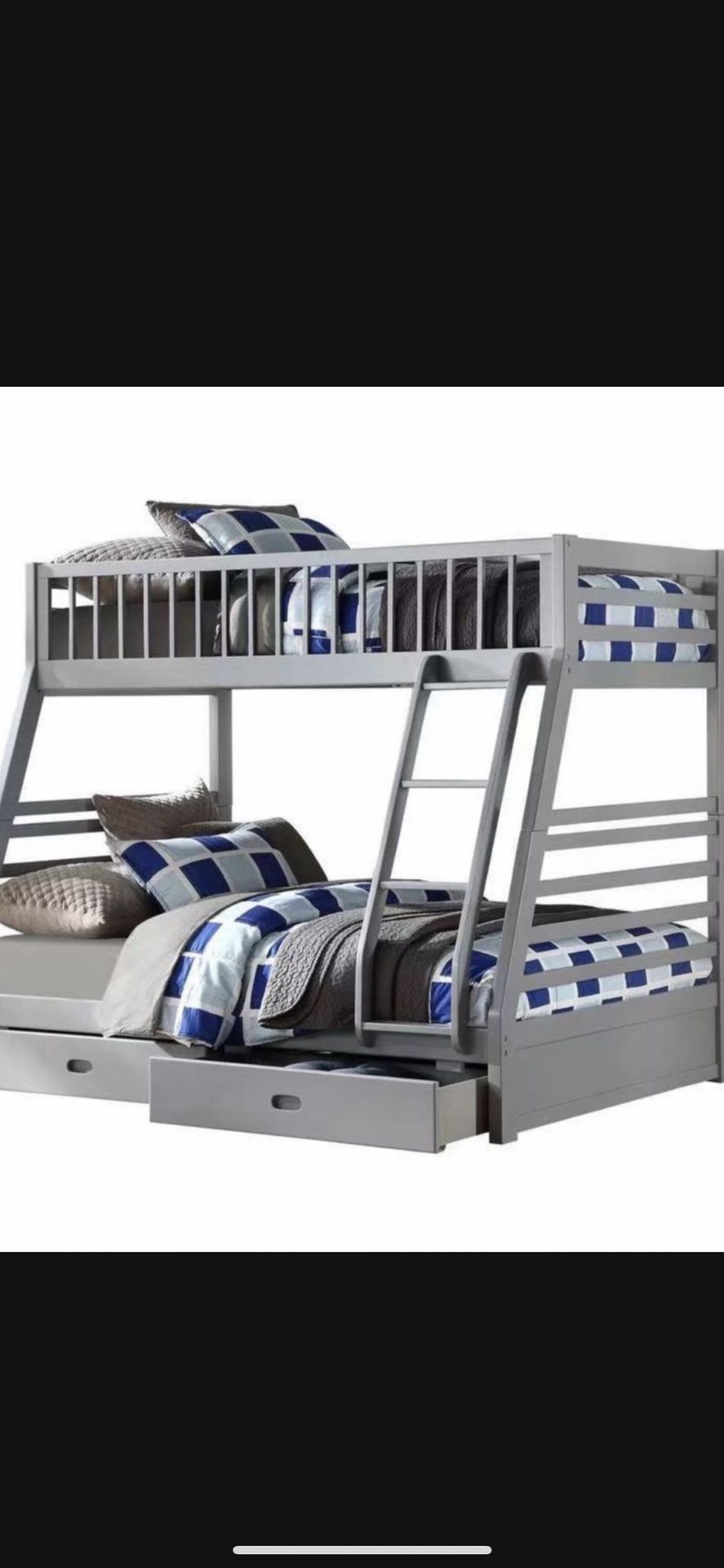Bunk Bed Two full With Draws Not Including Mattres