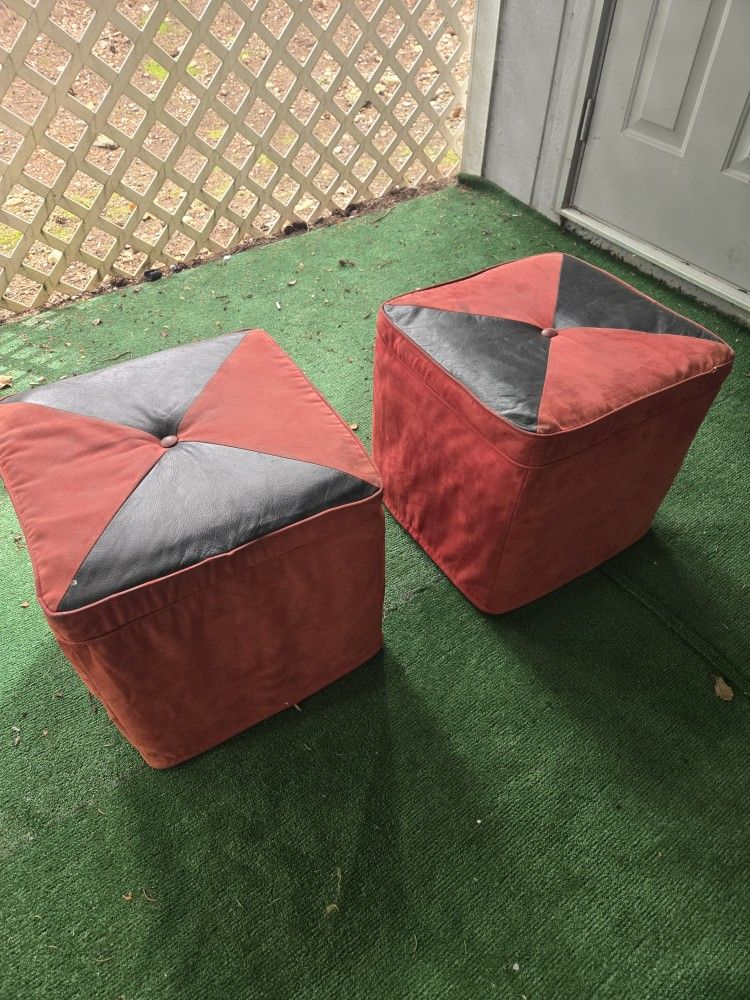 Porch Chairs And Ottomans