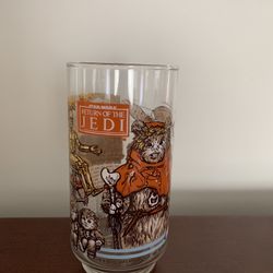 Return Of The Jedi Burger King Glass