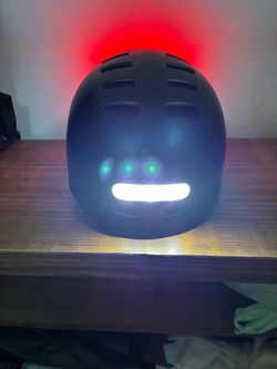 Smart Bike Helmet with Built-In LED Lights