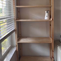 2 IKEA IVAR Shelving Unit – Solid Pine