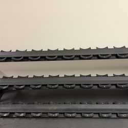 Authentic Rogue Dumbbell weight Rack 3-tier (excellent condition)