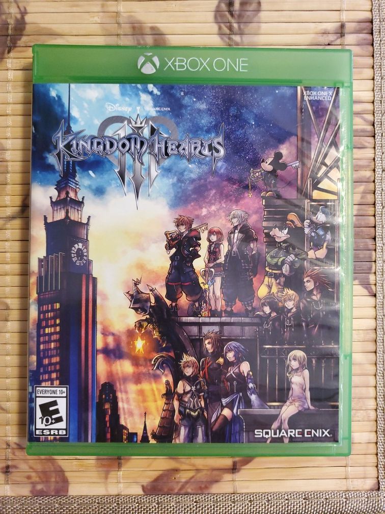 Kingdom Hearts III 3 For The Xbox One Video Game