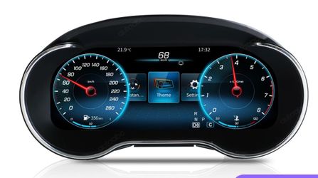 Mercedes-Benz GLC C-Class W205 Digital Instrument Cluster Dashboard 2015-2018